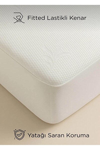 MYPOLOHOME My Polo Home Ekstra Sıvı Geçirmez Fitted Alez 160x200 cm çift kişi...