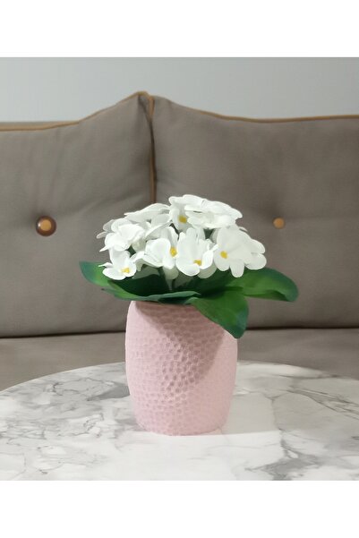 Generic Brand Vase Included, Flower in the Vase, White Artificial Flower, Vas...