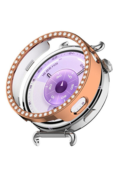 Nezih Case Huawei Watch Gt6 41mm Compatible Single Row Stone Shiny Case Prote...