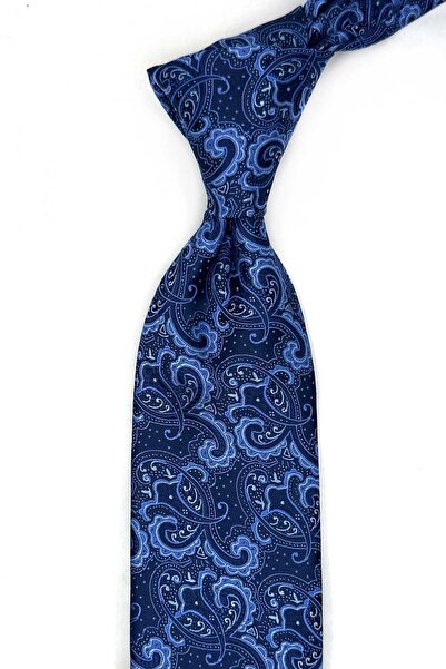 Kravatkolik Mornarsko plava - Klasična kravata sa šalom i maramicom KK13561