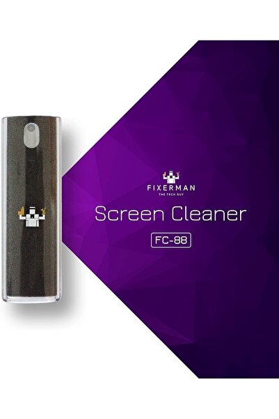 Fixer Fixerman Screen Cleaner: Reusable Liquid Free Touchscreen Cleaner for Smartphones and Tablets