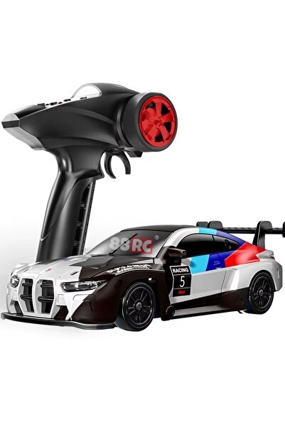 zenivo Mini mașină RC Drift 4WD, curse de mare viteză 2.4G, giroscop, LED, co...