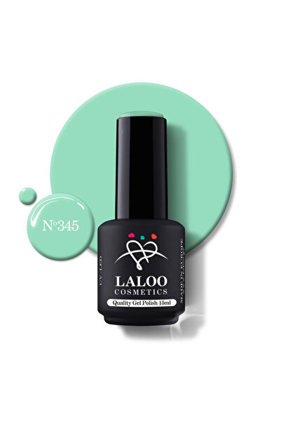 Laloo Cosmetics Νο.345 Aquamarine | Laloo gel polish 15ml