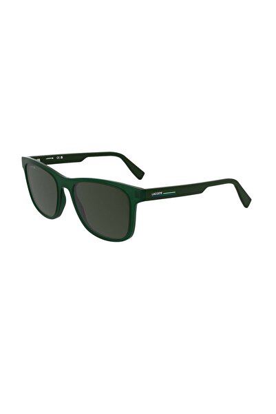 Lacoste L 6054S 301 55 Unisex Dikdörtgen Yeşil Kemik Güneş Gözlüğü