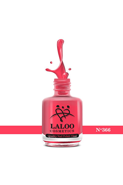 Laloo Cosmetics No.366 Watermelon Fuchsia| Oja clasica Laloo 15 ml