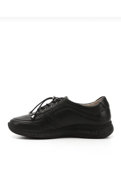 BARIŞ AKBULUT Genuine Leather Rubber Laces Orthopedic Shoes