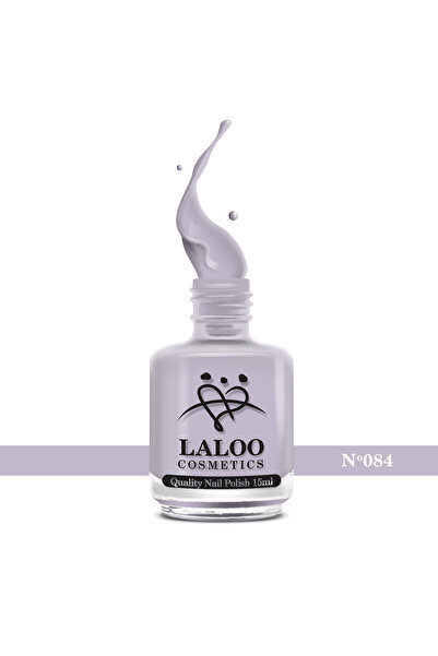 Laloo Cosmetics №084 Ледено люляк| Laloo класически лак за нокти 15 мл