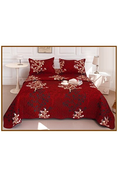 CHIRASO Reversible Quilted Bedspread Set, 2 Sides, 3 Pieces, 220x240 cm, 2 Pi...