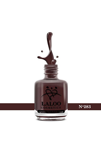 Laloo Cosmetics No.283 Cherry Brown| Oja clasica Laloo 15 ml