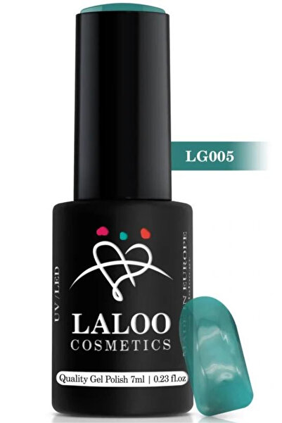 Laloo Cosmetics Oja semipermanenta Glass effect Petrol n5 Laloo 7ml
