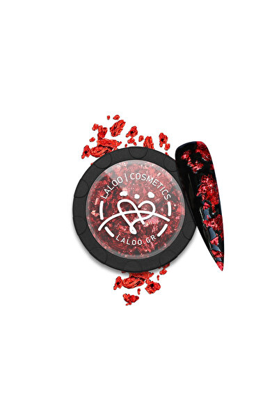 Laloo Cosmetics Fulgi de aur No.01 Red Laloo