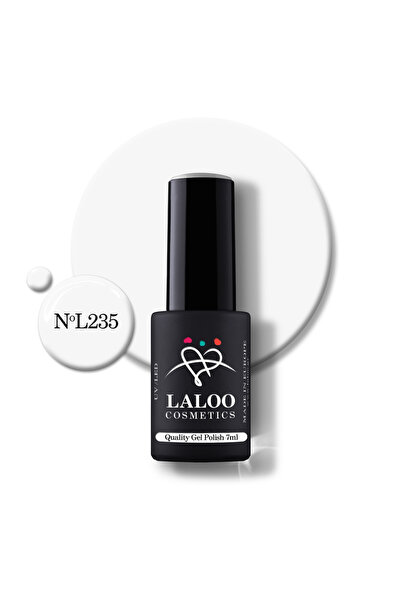 Laloo Cosmetics 235 Ice White French | Laloo gel polish 7ml