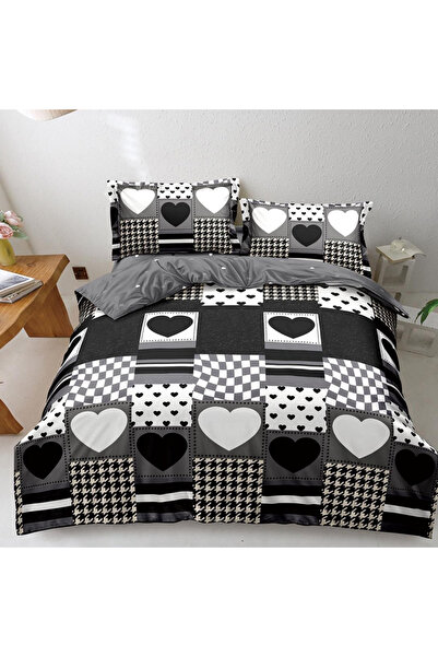 OEM Duvet Cover Set for double bed 2 people, SDP, satin Cotton 4 pieces, DREA...