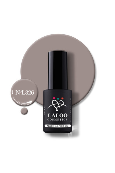 Laloo Cosmetics 326 Greige | Laloo gel polish 7ml