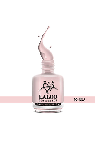 Laloo Cosmetics No. 333 Nude French Laloo classic nail polish 15 ml