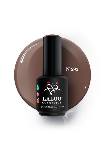 Laloo Cosmetics 292 Chestnut Brown| Laloo gel polish 15ml