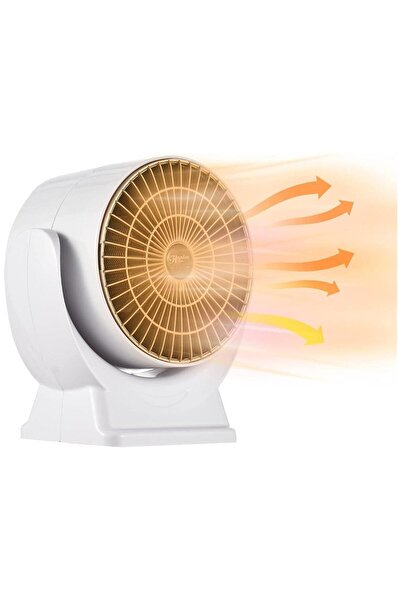 Arabest مدفأة محمولة، مدفأة صغيرة خارجية ومكتبية، تسخين سريع، للحمام والمنزل ...