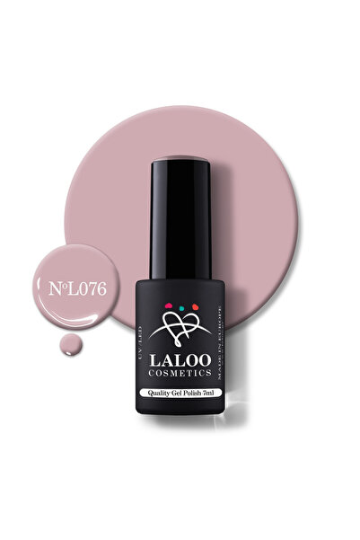 Laloo Cosmetics 076 Purple Nude | Laloo gel polish 7ml