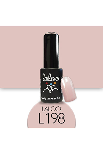 Laloo Cosmetics 198 Nude Beige | Laloo gel polish 7ml