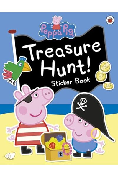 ladybird بيبا بيغ: البحث عن الكنز! كتاب ملصقات