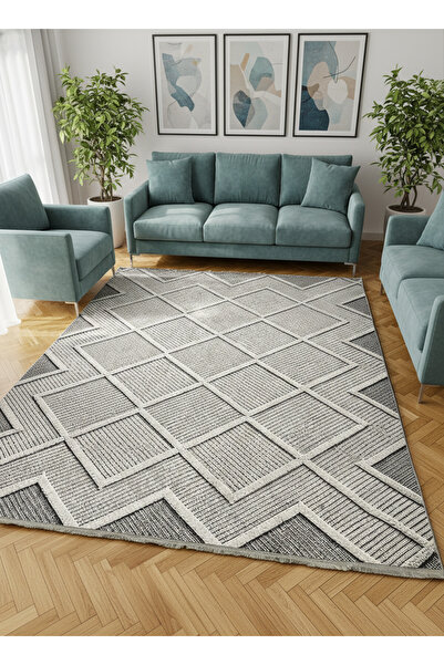 ALLGELSİN bambus antialunecare covor țesut Bază bambus covor pentru living im...