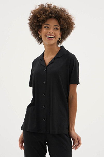 KLY New Season Women's Apaj Collar Pajama Set Special Design