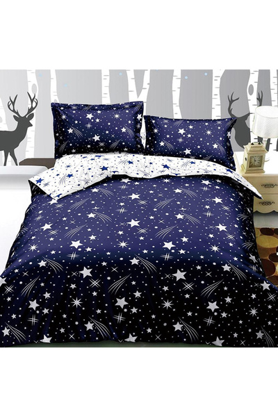 OEM Duvet Cover Set for double bed 2 people, SDP, satin Cotton 4 pieces, DREA...