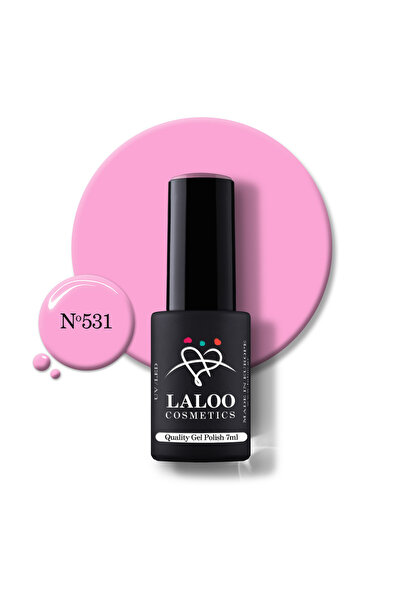 Laloo Cosmetics 531 Pink Wave | Laloo gel polish 7ml
