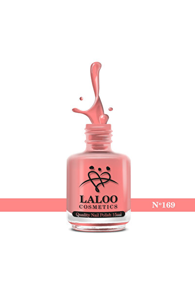 Laloo Cosmetics No.169 Coral Neon| Oja clasica Laloo 15 ml