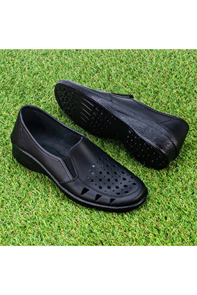 Tellus Women's Genuine Leather Perforated Slipons, All-Day Comfort, 02-13