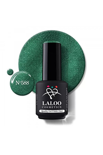 Laloo Cosmetics 588 Glittering Evergreen | Laloo oja semipermanenta 15ml
