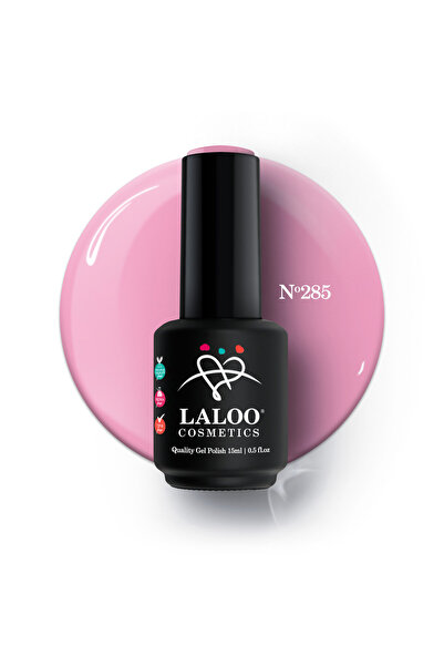 Laloo Cosmetics 285 Cool Pink | Laloo gel polish 15ml