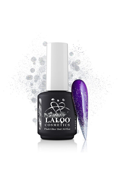 Laloo Cosmetics Laloo Crystals Flash Semi-effect Nail Polish 15ml