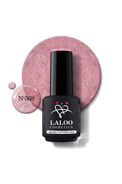 Laloo Cosmetics No.568 Honeymoon | Laloo semi-permanent nail polish 15ml