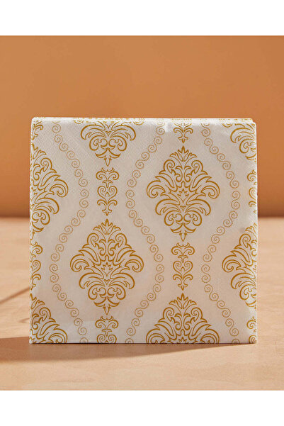 REDTAG مناديل ورقية بيج بنقوش هندسية، 20 قطعة