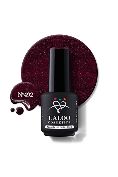 Laloo Cosmetics Νο.492 Starry Cherry | Laloo gel polish 15ml
