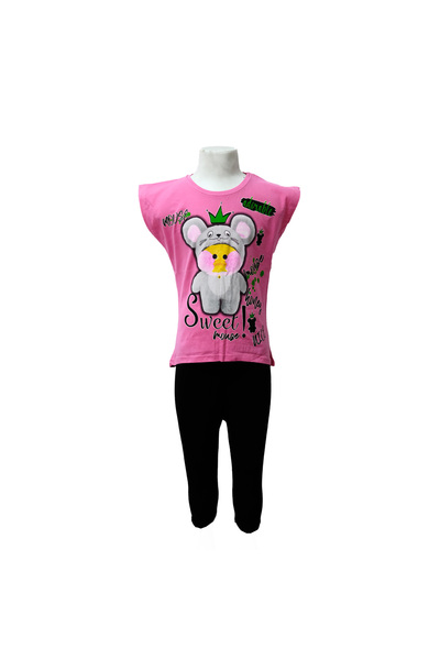 Bebelop Fare Crowned Combed Cotton Tights Set