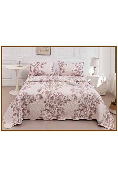 CHIRASO Reversible Quilted Bedspread Set, 2 Sides, 3 Pieces, 220x240 cm, 2 Pi...