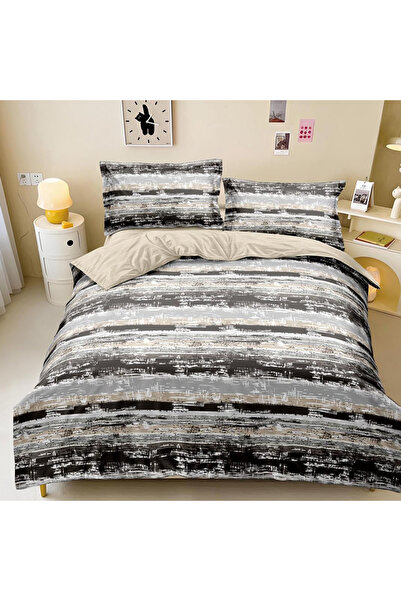 OEM Duvet Cover Set for double bed 2 people, SDP, satin Cotton 4 pieces, DREA...