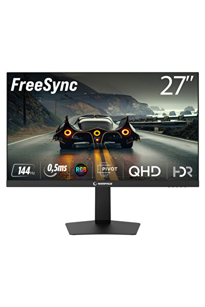 Rampage MIRACLE MC27F144Q 27'' QHD 144Hz Fast IPS 0,5ms HDR Freesync Pivot Fl...