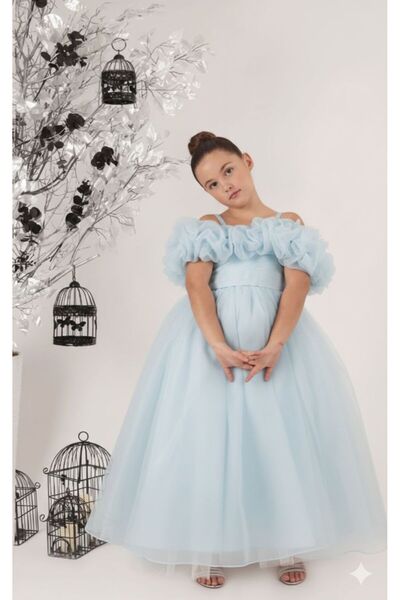 Lidya Kids KIZ ÇOCUK MEZUNİYET ELBİSE