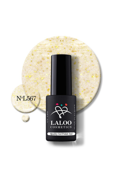 Laloo Cosmetics No.567 Pop Champagne | Laloo gel polish 7ml
