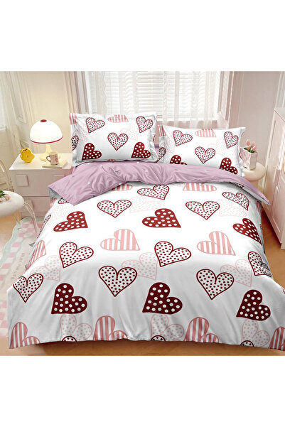 OEM Duvet Cover Set for double bed 2 people, SDP, satin Cotton 4 pieces, DREA...