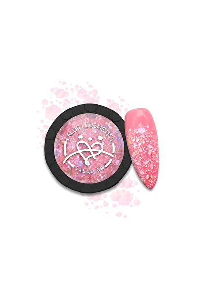 Laloo Cosmetics Pigment Starlet No.04 Roz cu paiete irizate Laloo