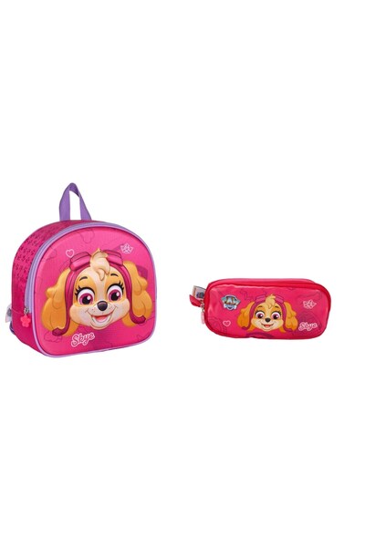 GENC DIJITAL BASKI باو باترول سكاي بينك نيوتريشن حقيبة قطعة وحافظة أقلام