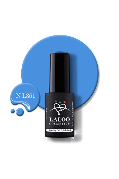 Laloo Cosmetics 351 Dark Ocean Blue | Laloo gel polish 7ml