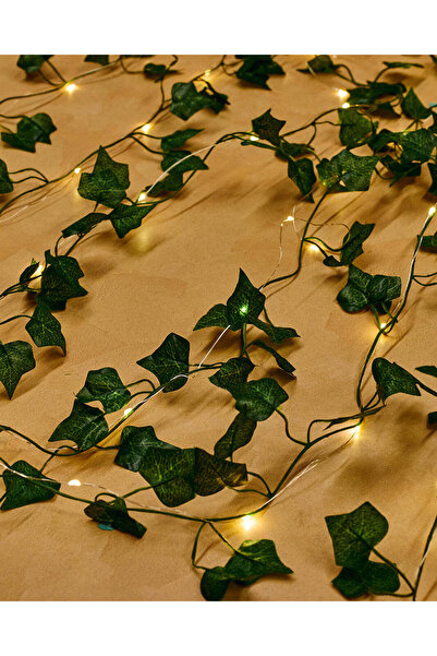 REDTAG سلسلة إضاءة زهور اصطناعية دافئة اللون بطول 5 أمتار و50 مصباح LED تعمل ...