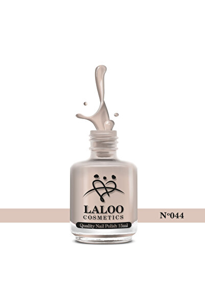 Laloo Cosmetics No.044 Creamy Nude Laloo classic nail polish 15 ml