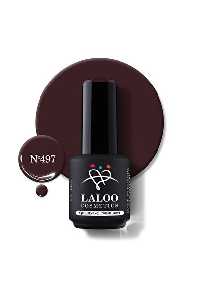 Laloo Cosmetics Νο.497 Back Amber | Laloo gel polish 15ml
