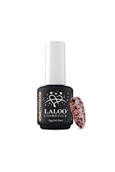 Laloo Cosmetics Laloo black egg effect nail polish 15ml